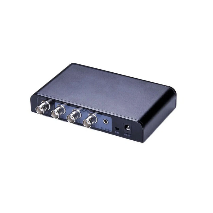 SDI к BNC видео сплиттер конвертер Ретранслятор с аудио PAL/NTSC Поддержка SD HD 3G