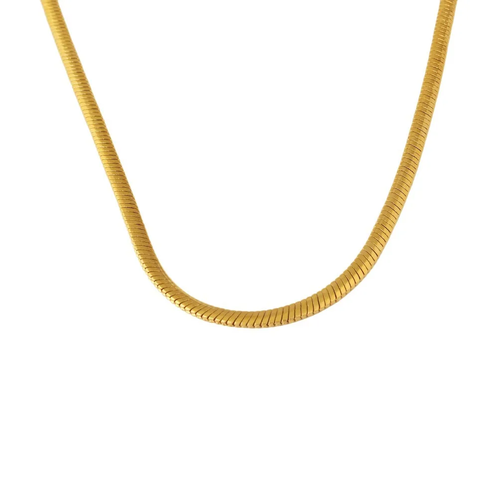 JINGTHAI лидер продаж цепь Круглый Золотой Цвет для женщин и мужчин высокое качество