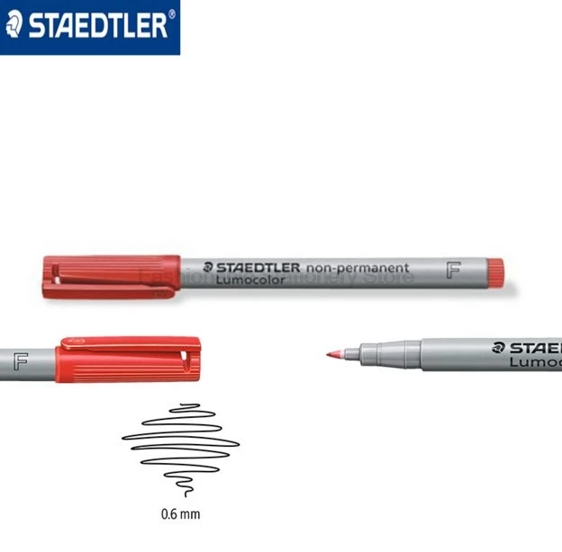 3 шт./партия Staedtler 316 F многоцветная ручка для проецирования на водной основе школьные офисные принадлежности