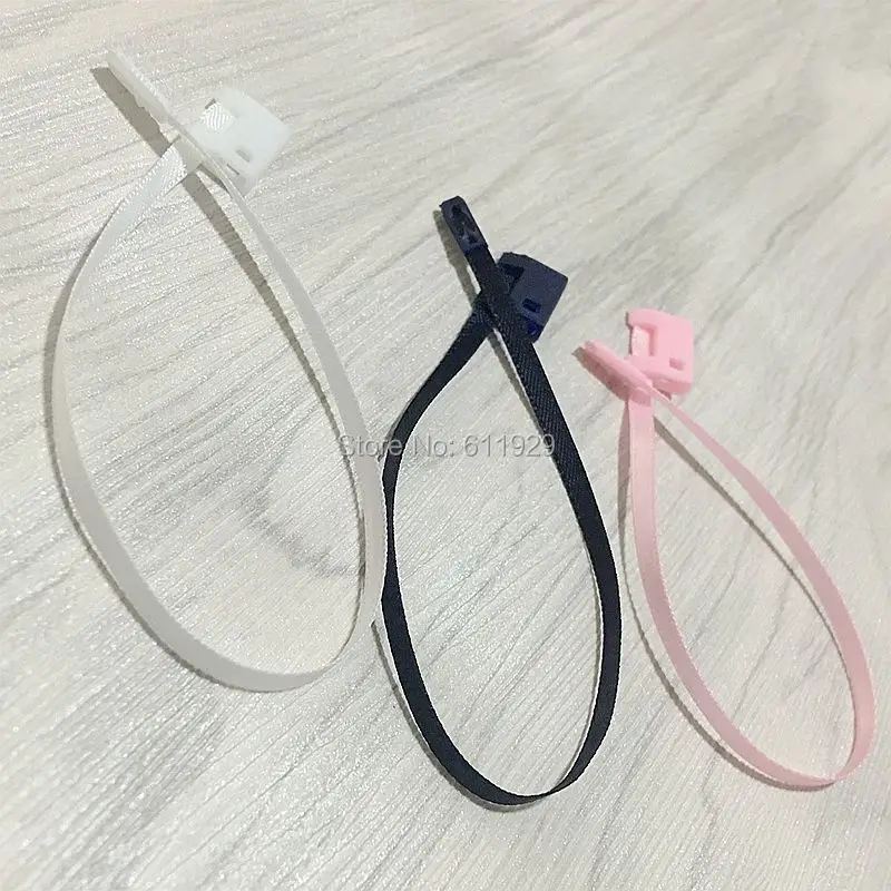 Free shipping top-grade silk sling/clothing tag string/hang thread/tag line/satin ribbon/silk cord 500 pcs a lot | Дом и сад