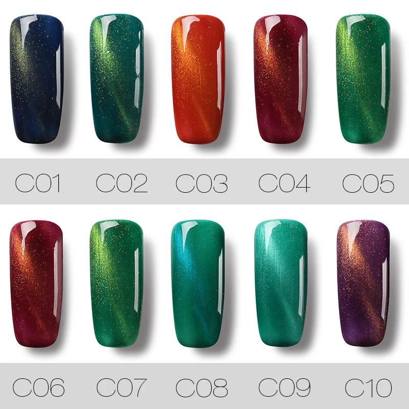 Гель лак ROSALIND полуперманентный для ногтей 7 мл|magnet gel|gel varnishnail gel polish |