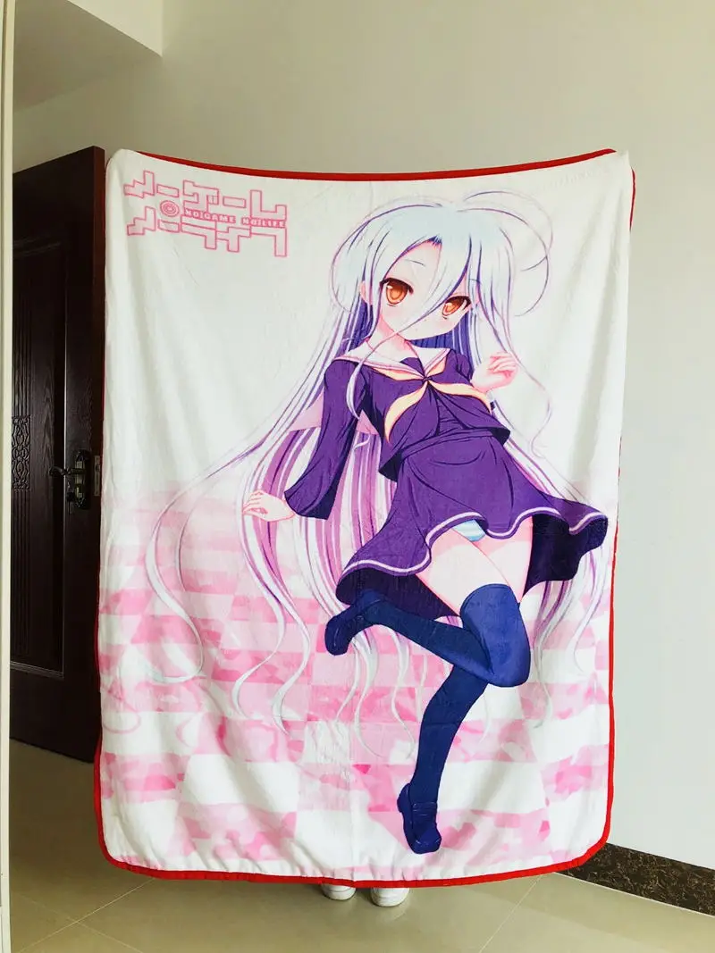As Picture IVYYE NO GAME NO LIFE аниме, плюшевая одежда, аксессуары для куклы, мягкие игрушки, одеяло, плед, новинка - Цвет: As Picture