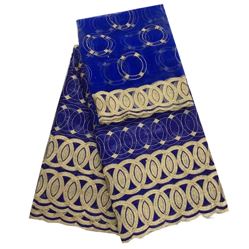 Африканский Базен Riche кружевной ткани Getzner с бисером высокое качество + 2yd