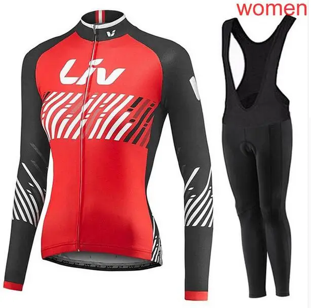 2018 Liv женские майки с длинным рукавом для велоспорта MTB велосипедные колготки