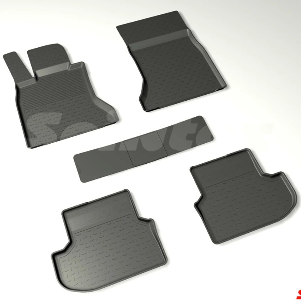 Резиновые напольные коврики для BMW 5 Series F10 2013 2016 шт./компл. Seintex 88278|floor mats for bmw|rubber