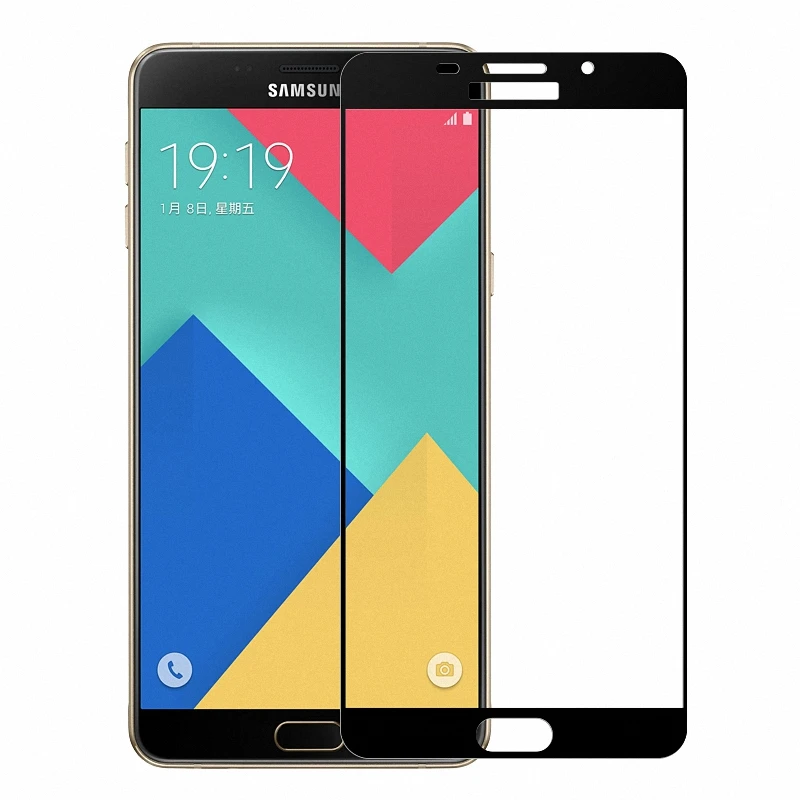 9H 2.5D полноэкранное закаленное стекло Защитная пленка для Samsung Galaxy A9 2016 Duos A9000 SM