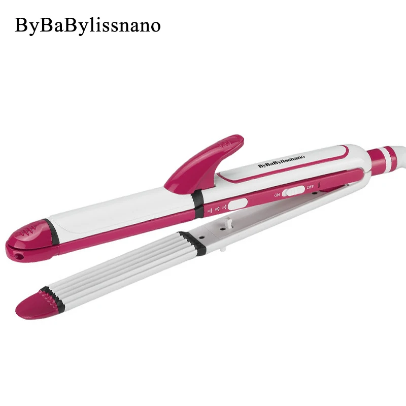 Керамические щипцы для завивки волос ByBaBylissnano 3 в 1 профессиональные выпрямления