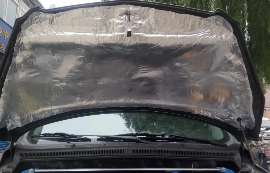 Автомобиль капот двигатель межсетевой экран тепловой коврик Deadener звукоизоляция