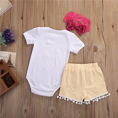 3 шт. хлопковые топы с коротким рукавом для девочек | Детская одежда и обувь
