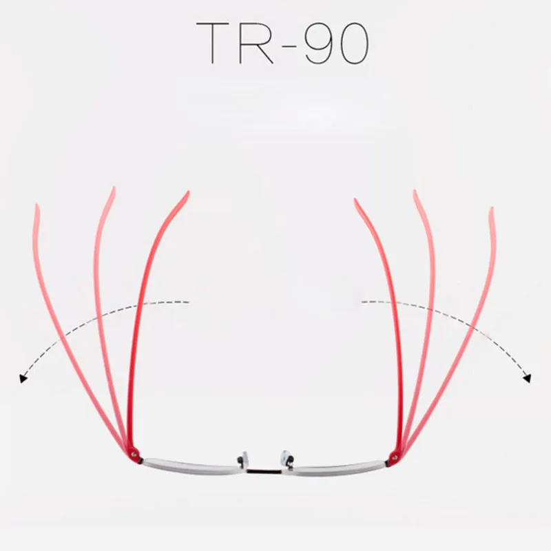 Zilead удобные легкие полуоправы очки для чтения TR90 Смола HD складные очки для дальнозоркости унисекс для женщин и мужчин Мода