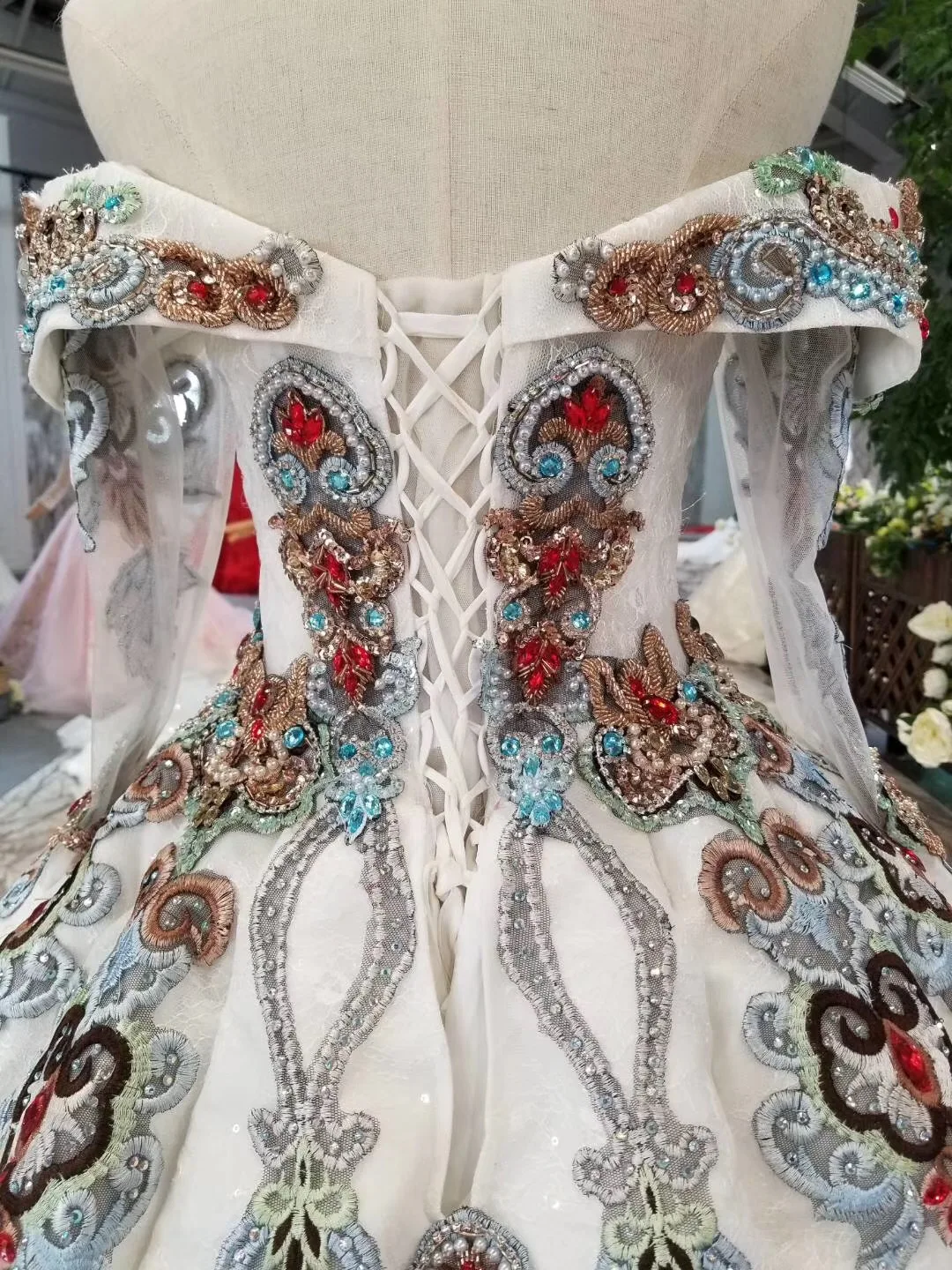 Винтажное шелковое бальное платье с вышивкой свадебные платья 2019 длинное