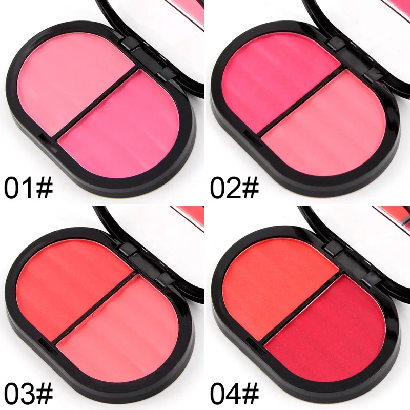 MISS ROSE 2 цвета косметический контур стойкие румяна палитра пудра макияж Розовые