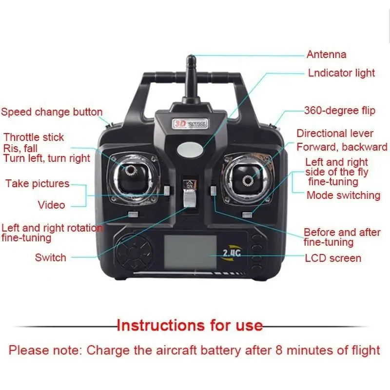 K300C 2.0 MP HD Camera Quadcopter VS syma X5C-1 camera drone 4CH 2.4G quadrocopter Rc helicopter with flying | Электроника