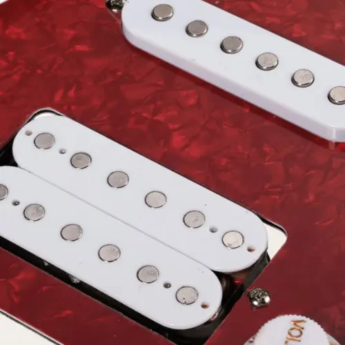 Загружено Prewired Pickguard для Электрогитары красный|loaded prewired pickguard|prewired pickguardpickguard loaded |