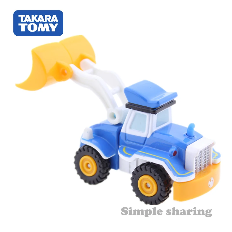 Takara Tomy Tomica Disney Motors DM 06 Chubby Loader Mould Дональд Дак модель автомобиля набор забавных