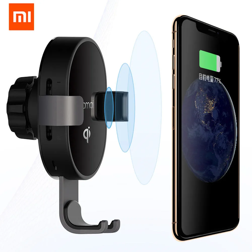 Оригинальный MI Mijia 70mai QI Сертификация Автомобильный держатель для смартфона 10 Вт