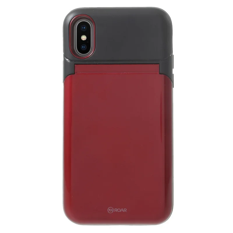 Для iPhone XS чехол оригинальный рев Корея PC + TPU Защитный зеркальный Чехол для