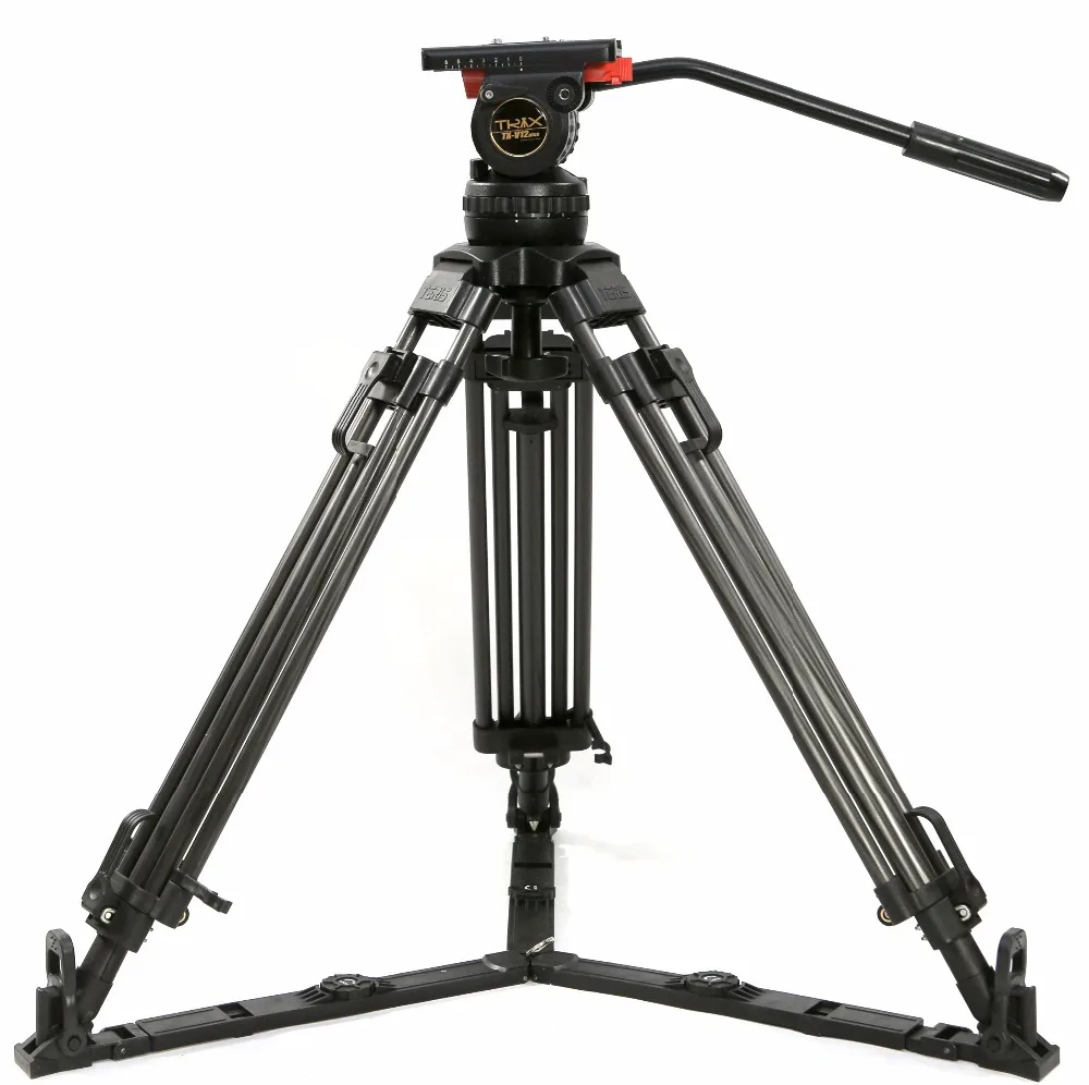6" V12L PLUS Pro комплект штатива для видеокамеры штатив с жидкой головкой 12 кг из алюминия для TILTA Rig Red Scarlet Epic FS700