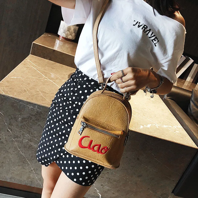 Backpack2018SummerNewKoreanVersion FashionableHighSchool студент маленькая сумка дорожная телефон IPad