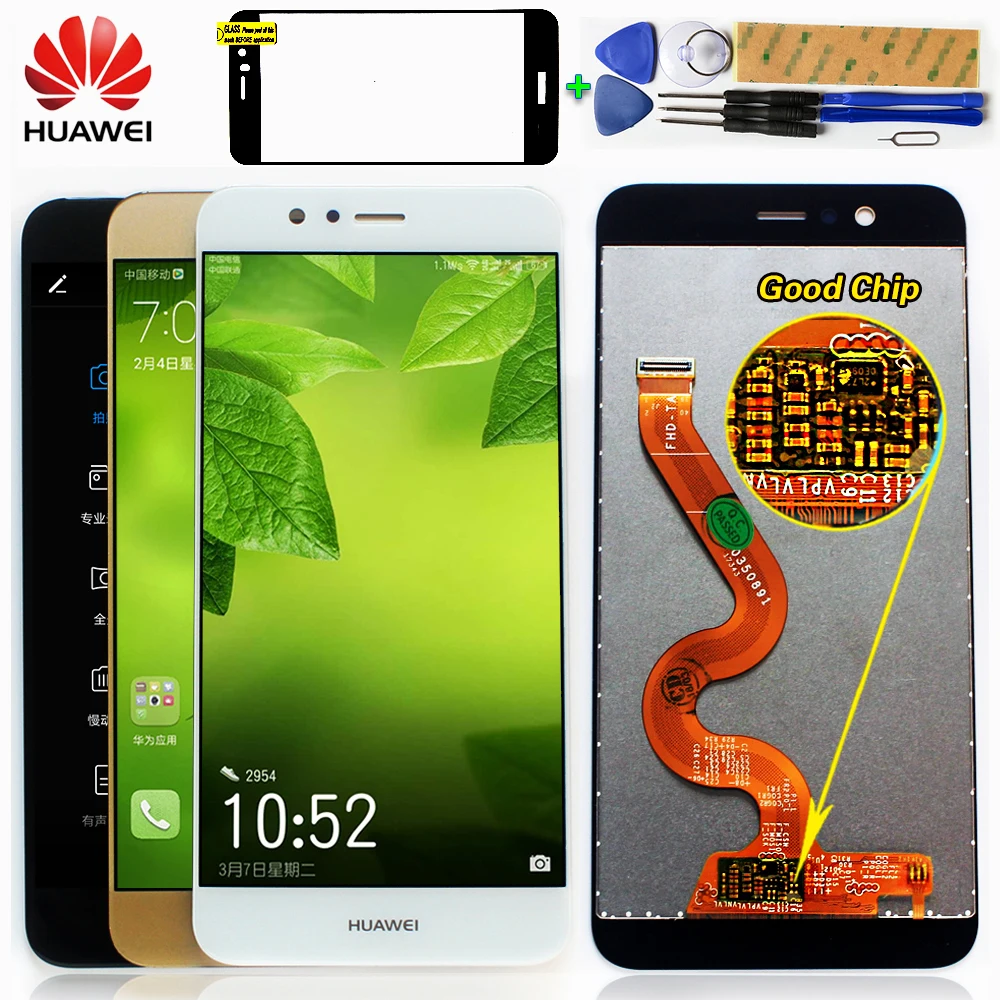Huawei ЖК дисплей для huawei NOVA 2 Plus 5 дюймовый сенсорный экран дигитайзер 1920*1080 в сборе с