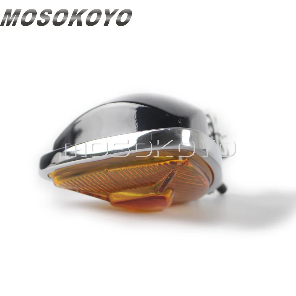 Черный мотоцикл H3 12 В 55 Вт треугольный головной светильник Кафе Racer головной светильник для Harley Cruiser Scrambler