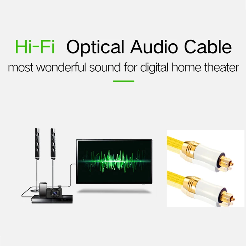 Кабель Toslink 0 5 м 1 2 3 цифровой оптический аудио кабель toslink кабель|toslink cable|audio cablefiber