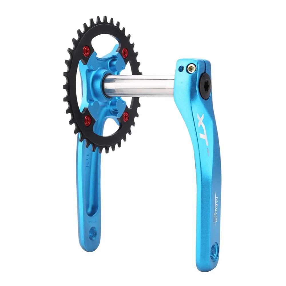 MEIJUN BCD104mm велосипед Crankset 170 мм велосипед шатуна велосипед шатуны неотъемлемой одной Скорость Звездочка 36 т велосипед аксессуар