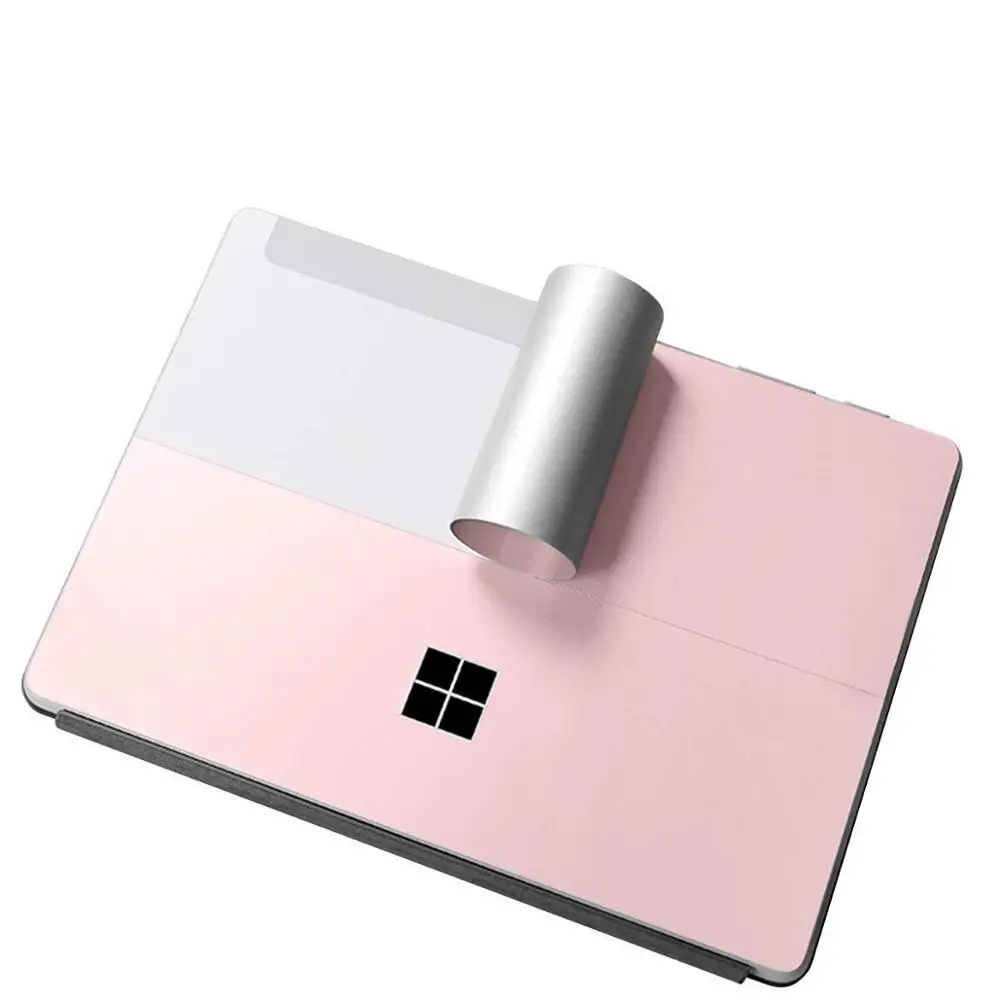 Rose Gold Защитные наклейки на корпус для 1" New microsoft Surface Go - Цвет: Rose Gold