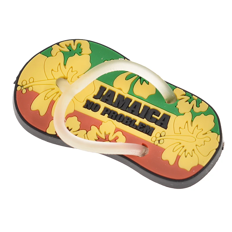 Lychee Мультяшные японские магниты на холодильник Мягкие резиновые тапки форма