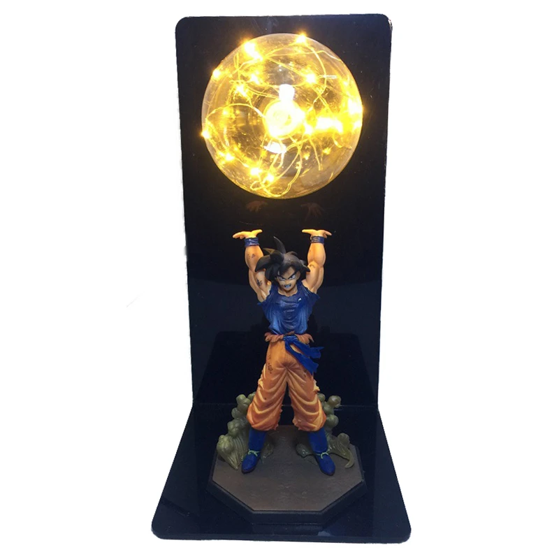 Новые Dragon Ball Гоку прочность бомбы Творческий Настольная светодиодный LED спальня Туалет декоративные освещение малыш праздничные подарки ночник