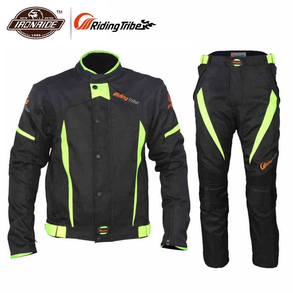 Езда племя Зима Лето Мотоцикл Touring Гоночный комплект одежды для мужчин