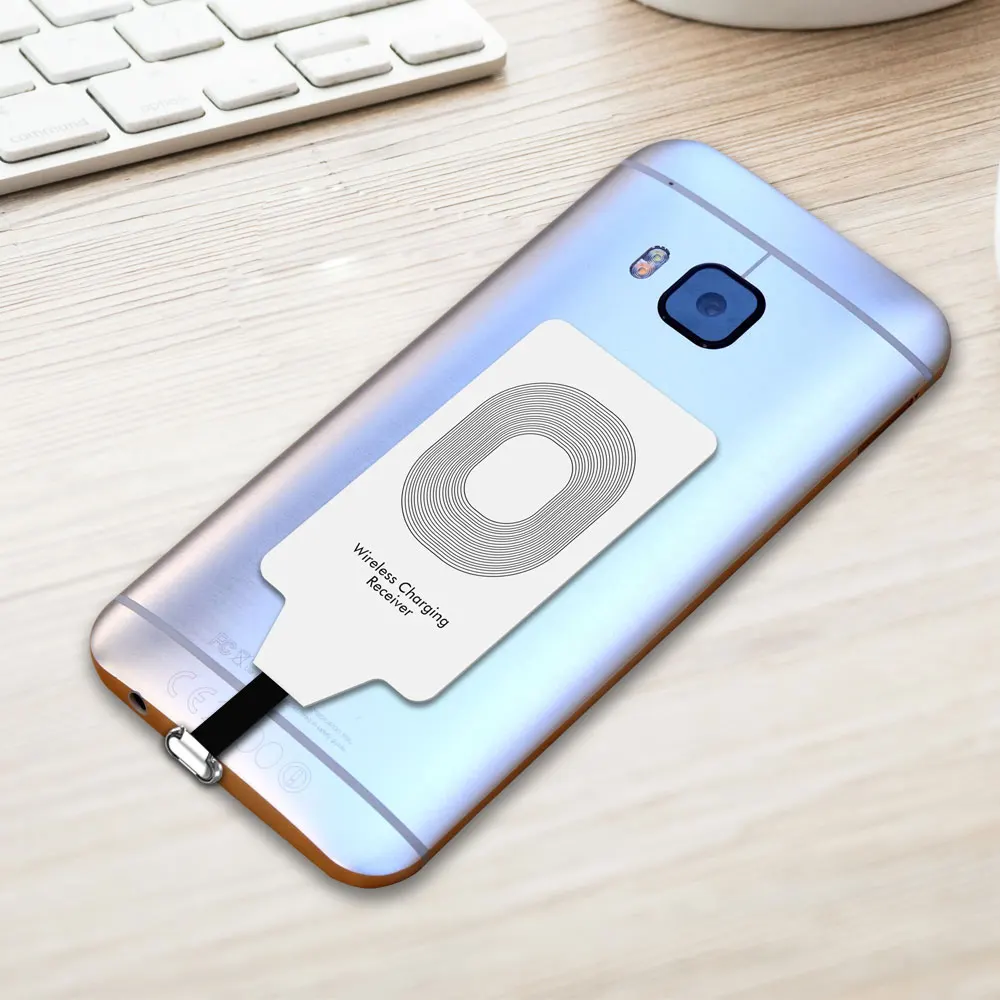 Беспроводное зарядное устройство приемник USB зарядный адаптер микро Type C android для