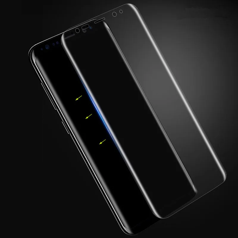 Полное покрытие мягкая защита экрана для Samsung S8 S9 Plus пленка Galaxy Note 8 9 S7 Edge
