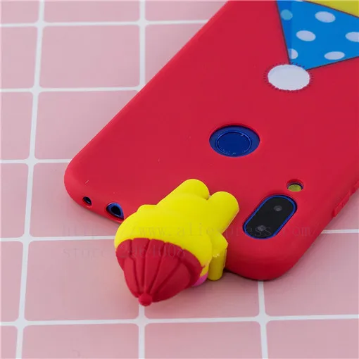 Чехол TRISEOLY для Xiaomi Redmi Note 7 силиконовый чехол с набивным животным Pro 3d рисунком