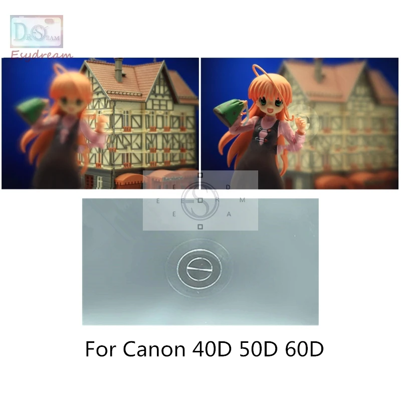 Одиночный 360 градусный раздельный фокусирующий экран изображения для Canon 40D 50D