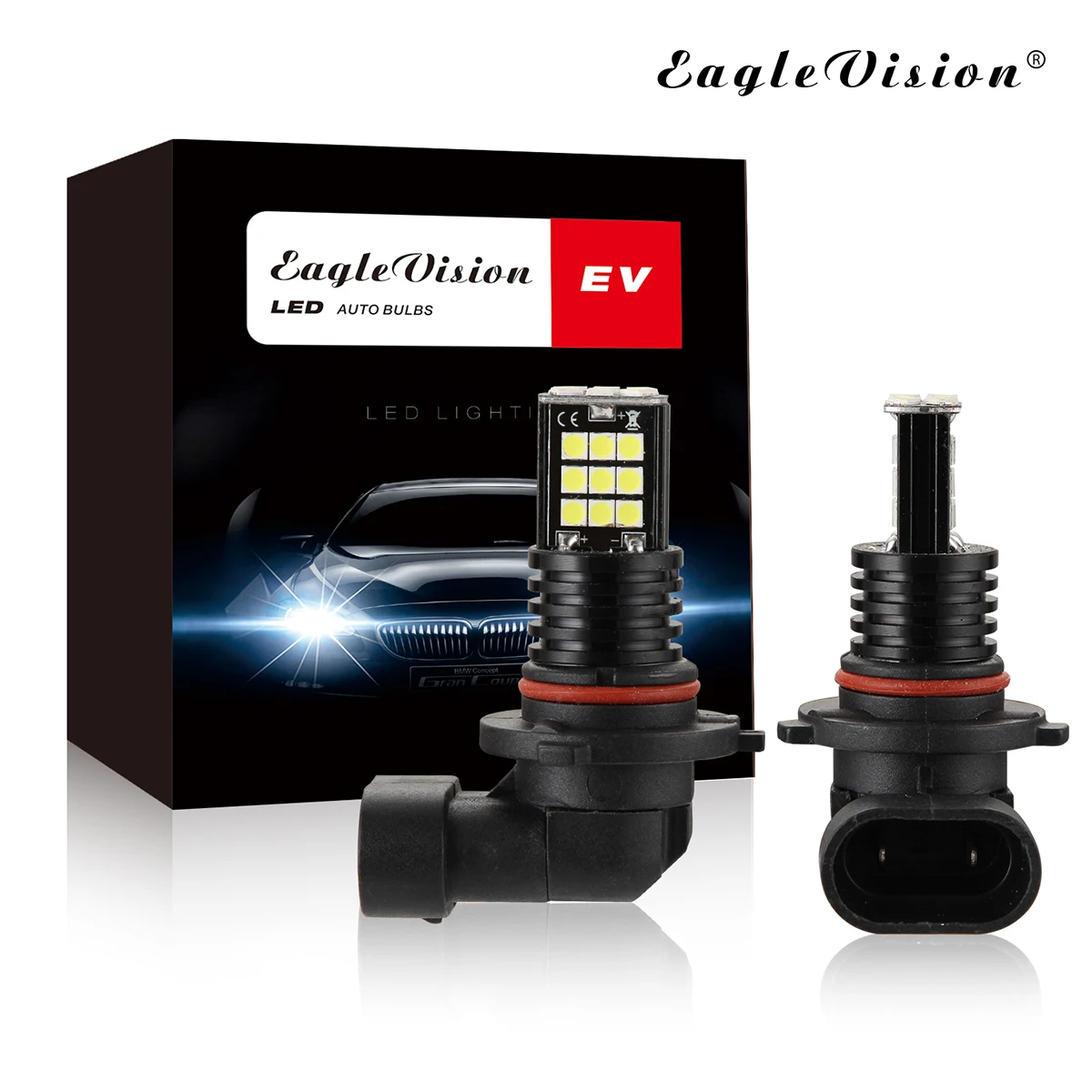 2 шт. P13W H16 H8/H9/H11 H7 H4 Led 9006 9005 туман светильник s лампы 3030SMD 2400LM 6000K белый Автомобильный фар дальнего света авто светодиодный светильник 12V 24V