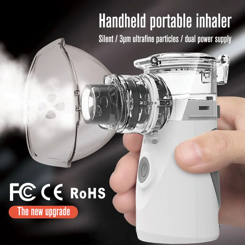 Yongrow Medical Newest Nebulizer Handheld for children Asthma Inhaler Atomizer health care usb mini Portable Nebulizer