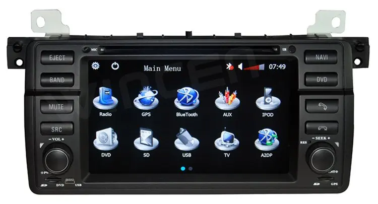 7" Car DVD GPS Player for BMW E46 M3 with 3D Menu multi-languages High Quality Free Shipping+Free Card Map | Автомобили и