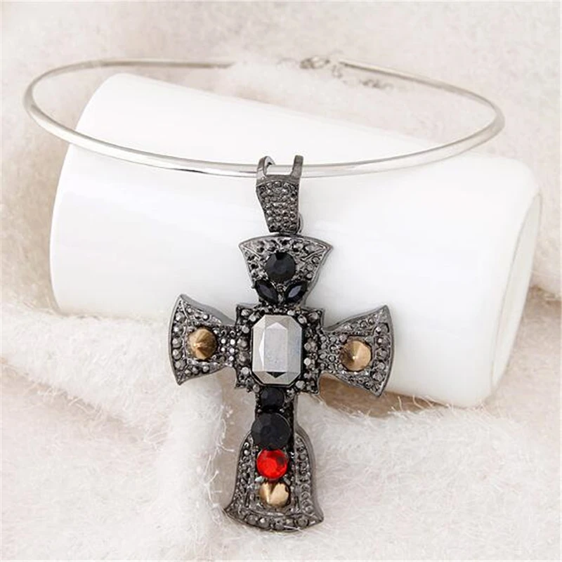 Ожерелья и Подвески для Женщин 2016 Год Сбора Винограда Способа Имитационные Gemstone