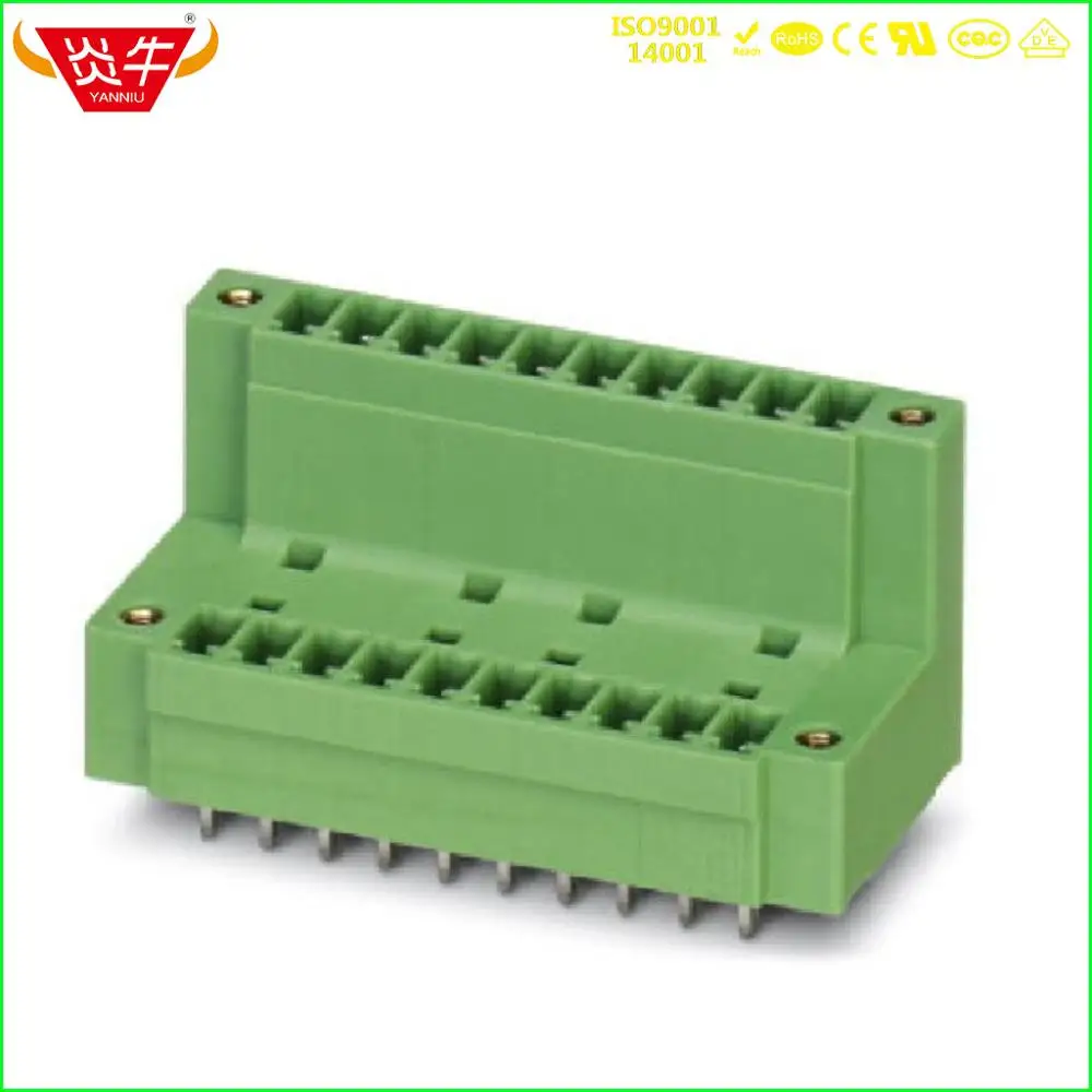 KF2EDGVTM 3 5 2P ~ 12P PCB вставные TEMINAL блоки 15EDGVTM мм 4PIN 24PIN MCDV 1 5/2 GF PHOENIX контакт DEGSON