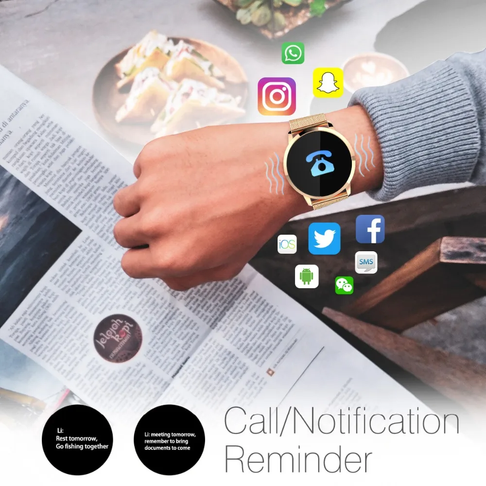 BINSSW 2020 Bluetooth умные часы для мужчин и женщин IP67 водонепроницаемые носимые Смарт