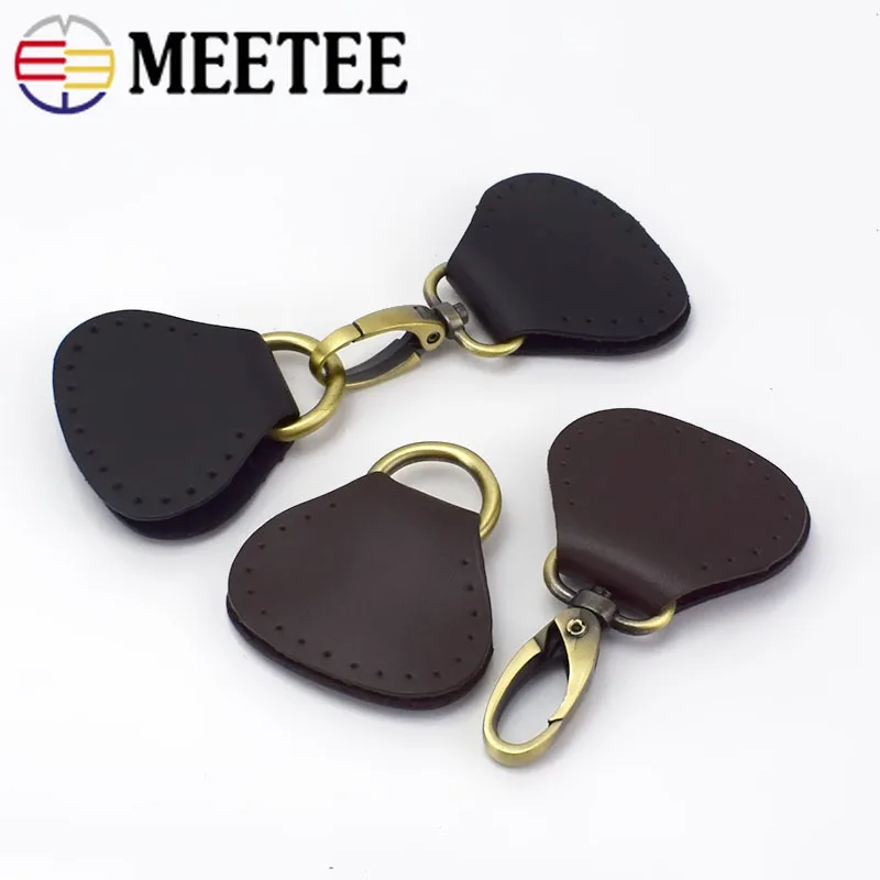 Meetee 2 шт кожаный металлический Засов держатель с крючком Пряжка для сумки обеих