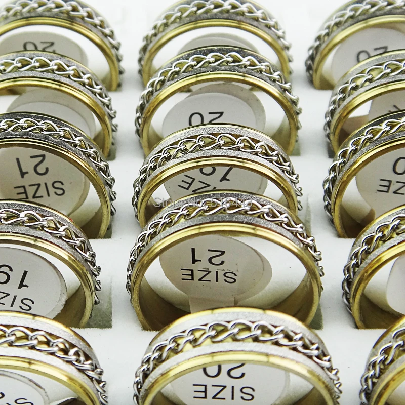 2015 новые стильные модные ювелирные изделия золотые матовые кольца из