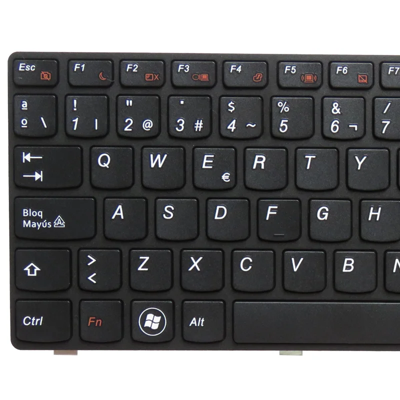 Клавиатура для ноутбука GZEELE новая испанская клавиатура LENOVO G470 V470 B470 B490 G475 B475E V480C