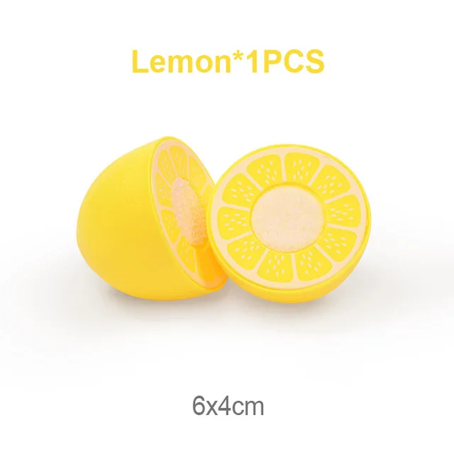 Lemon Детские ролевые игры, режущие игрушки, детский кухонный набор для приготовления пищи, пластиковые фрукты и овощи, еда для кукол, развивающие игрушки для девочек - Цвет: Lemon