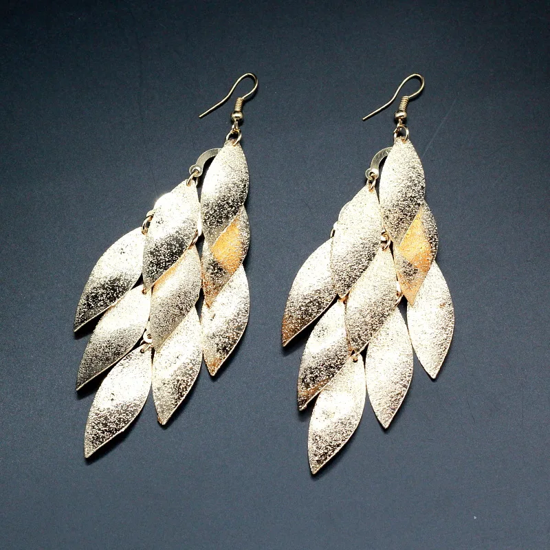 Hot New Fashion Simple Joker Multi-layer Irregular Exaggerated personality earrings EH015 | Украшения и аксессуары