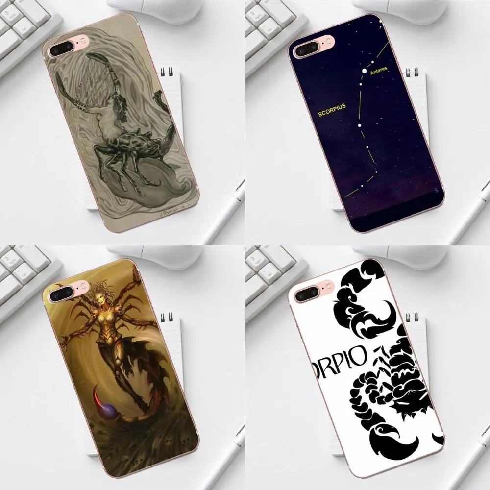 Qdowpz TPU Quinn телефон Скорпион мультфильм для iPhone X XS Max XR 4 4S 5 5C SE 6 6S 7 8 Plus Galaxy A3 A5 J1 J3 J5 J7