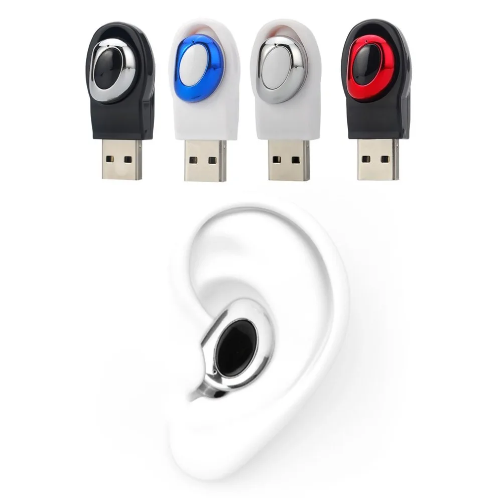 M18 беспроводной Bluetooth 4 1 скрытый мини наушник в ухо Магнит USB зарядное устройство