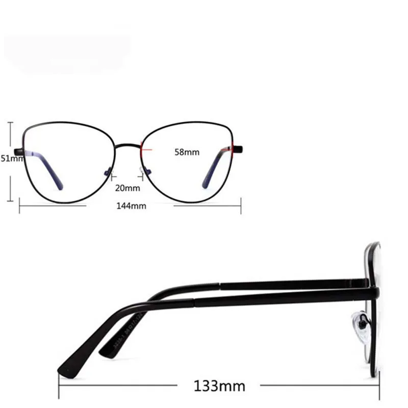 

2019 New Man Woman Metal Retro Glasses Transparent Fashion Lens Eyeglass Frame Unisex Gift 4colors