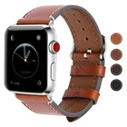Ремешок для часов Apple Watch Series 54321, натуральная кожа, 38404244 мм